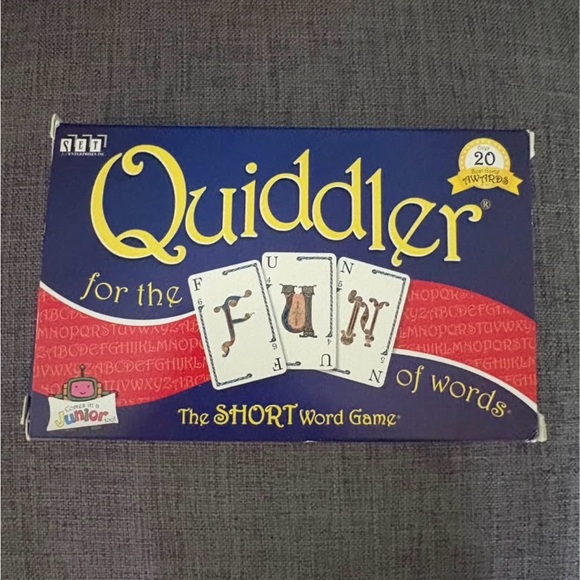 Quiddler Card Game - Blue - Picture 1 of 4
